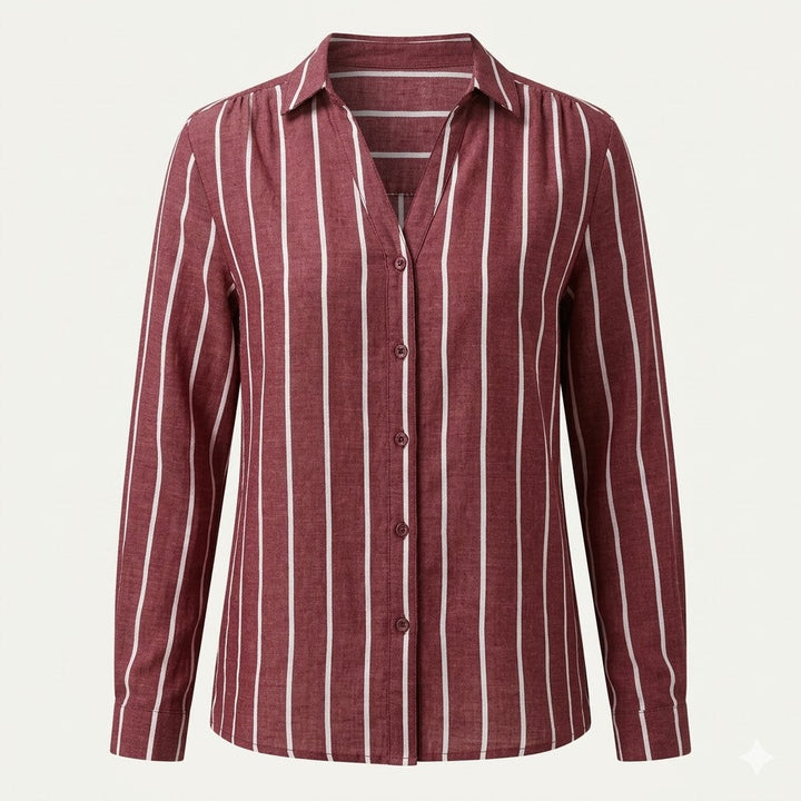 Matteo Ricci | Striped Casual Blouse For Women