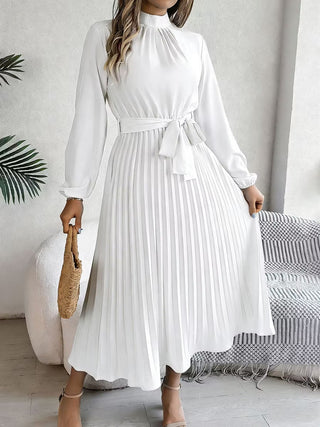 Lauren Ryan | Pleated Midi Dress For Women