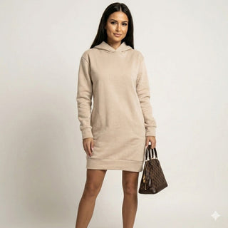 Sienna Laurent | Cozy Hoodie Dress For Women