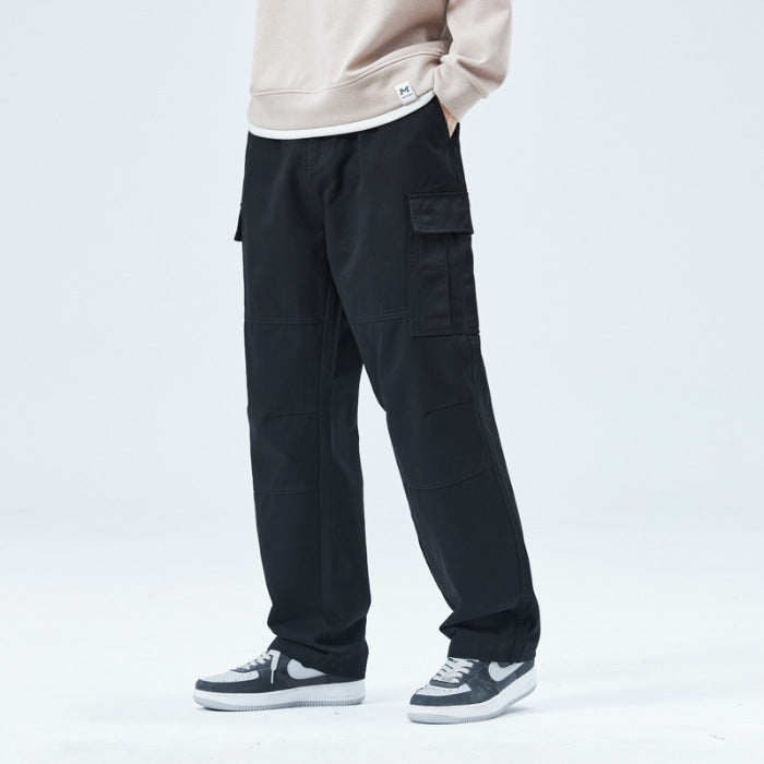Henry Smith | Cargo Straight-Leg Trousers For Men