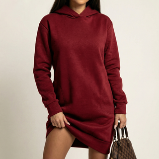 Sienna Laurent | Cozy Hoodie Dress For Women