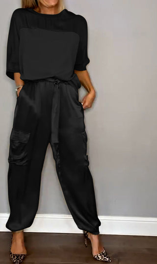 Alessandra Ricci | Satin Lounge Set For Women