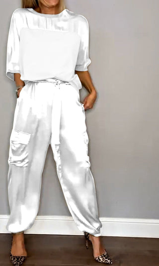 Alessandra Ricci | Satin Lounge Set For Women