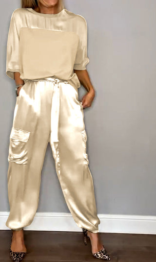 Alessandra Ricci | Satin Lounge Set For Women