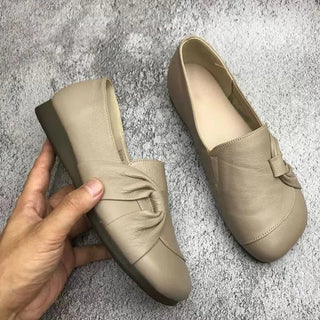 Sophie Hartley | Supportive Leather Slip-On Flats For Women