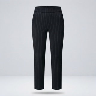 Olivia Evans | High-Waist Stretch Tapered Trousers For Women