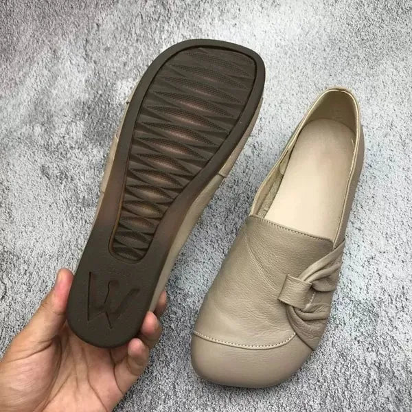 Sophie Hartley | Supportive Leather Slip-On Flats For Women