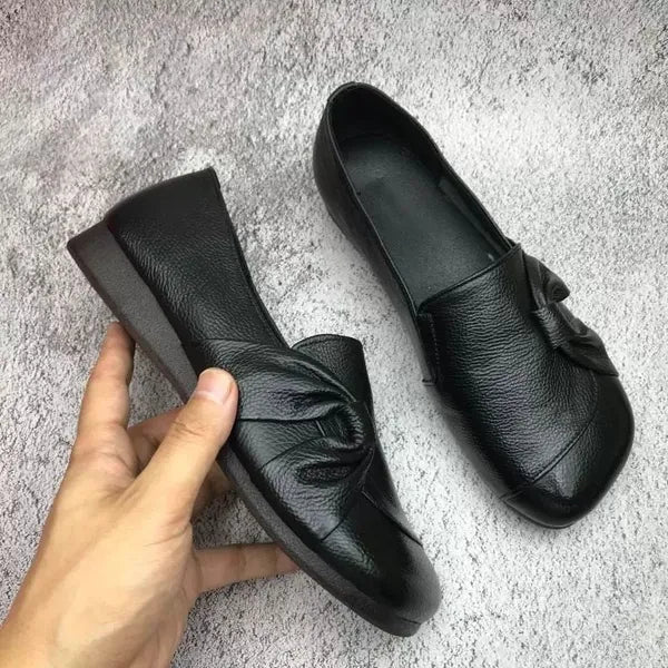 Sophie Hartley | Supportive Leather Slip-On Flats For Women