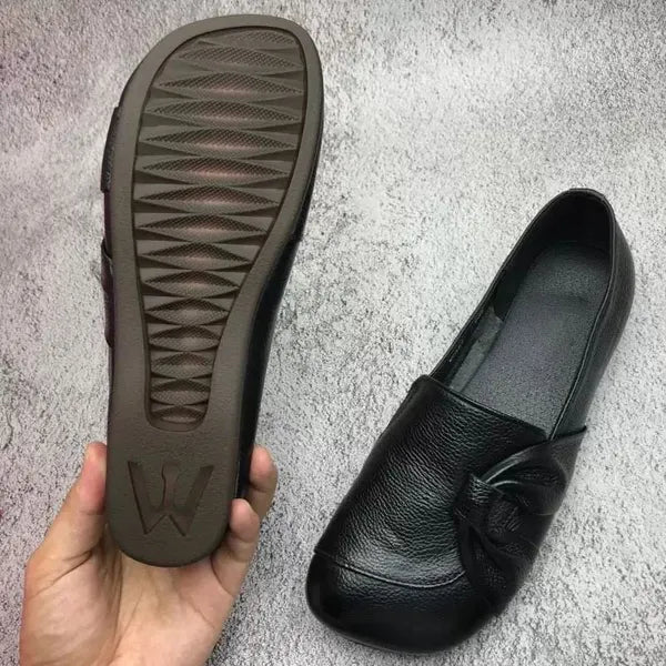 Sophie Hartley | Supportive Leather Slip-On Flats For Women