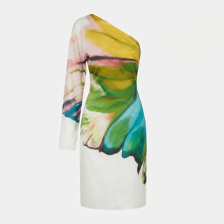 Sienna Crawford | One-Shoulder Printed Maxi Dress For Women