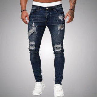 Luca Romano | Distressed Skinny Jeans For Men