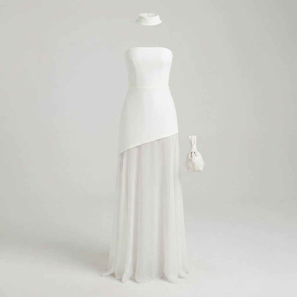 Sophia Brennan | Asymmetrical Maxi Dress For Women