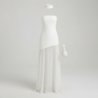 Sophia Brennan | Asymmetrical Maxi Dress For Women