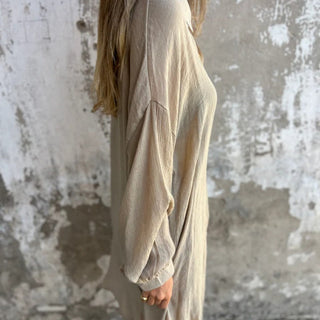 Brooke Lawson | Linen-Look Shirt & Shorts Set For Women