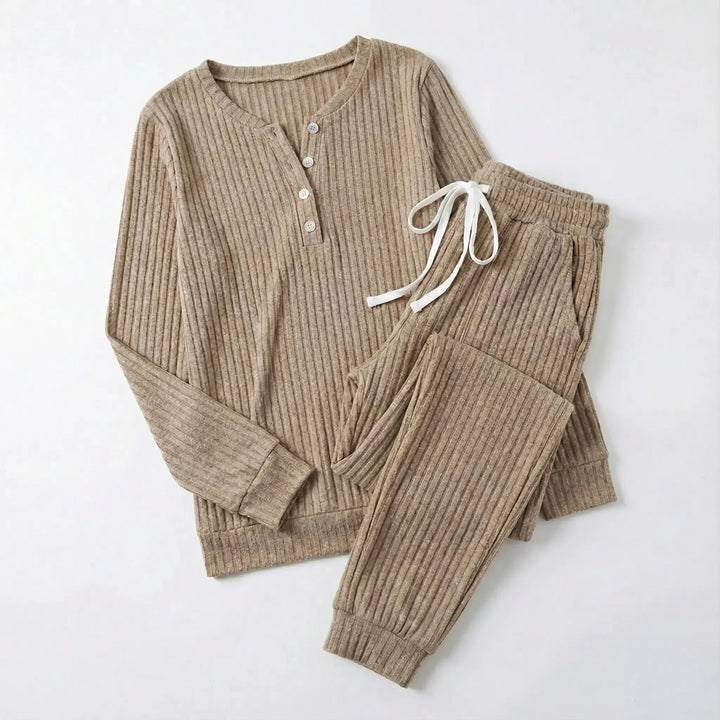 Sophie Gallagher | Ribbed Loungewear Set For Women