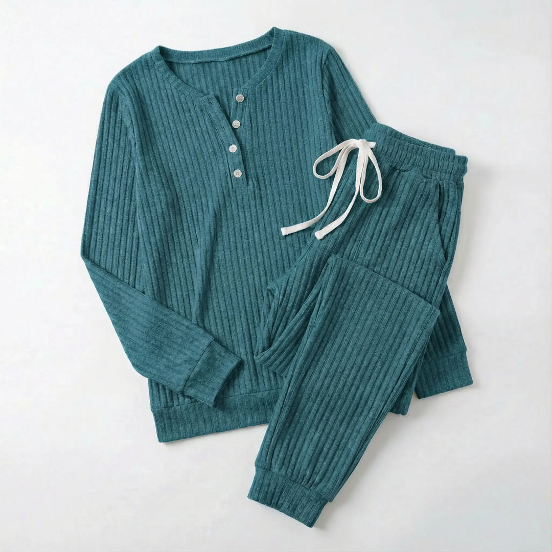 Sophie Gallagher | Ribbed Loungewear Set For Women