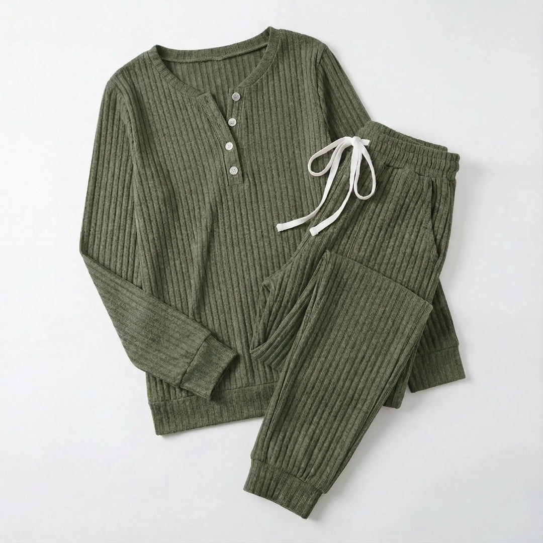 Sophie Gallagher | Ribbed Loungewear Set For Women