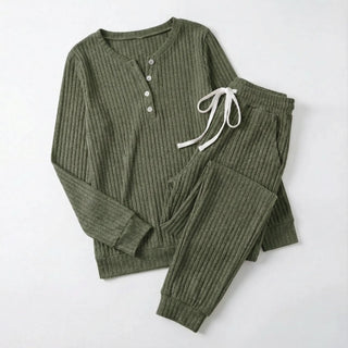 Sophie Gallagher | Ribbed Loungewear Set For Women