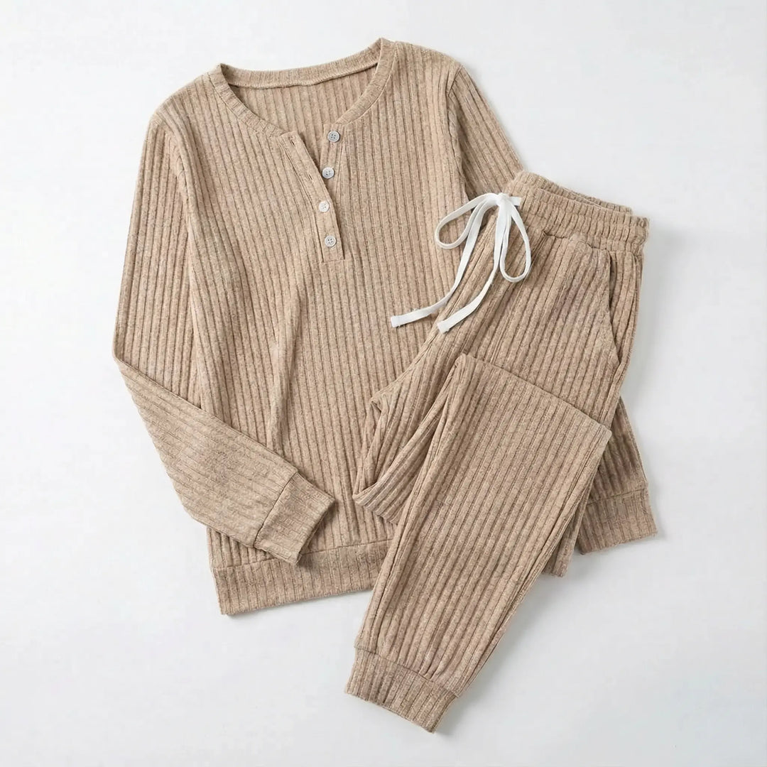 Sophie Gallagher | Ribbed Loungewear Set For Women
