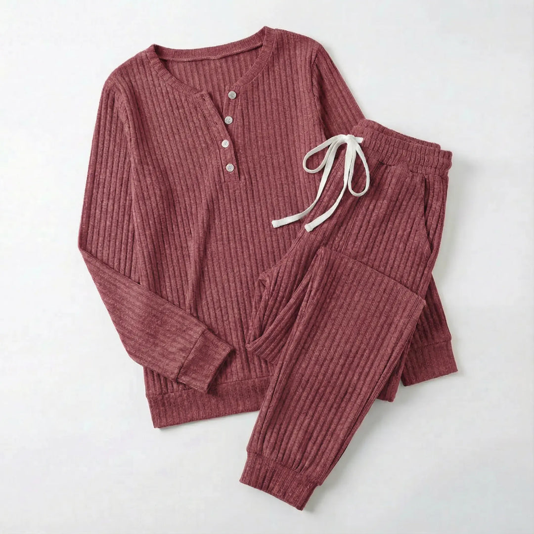 Sophie Gallagher | Ribbed Loungewear Set For Women