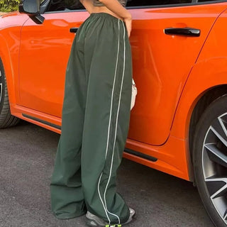 Brooke Sanderson | Baggy Track Pants with Side Stripe For Women