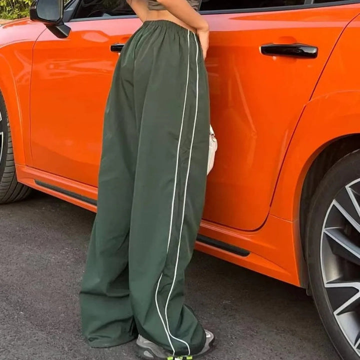 Brooke Sanderson | Baggy Track Pants with Side Stripe For Women